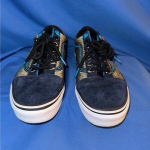 Vans Old Skools M7.5 / W9 Cordura Blue Army Green
